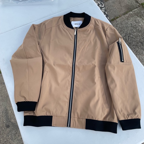 Spring New Men Zipper Bomber Jacket Men Casual Streetwear Hip Hop Slim Fit - Picture 7 of 14